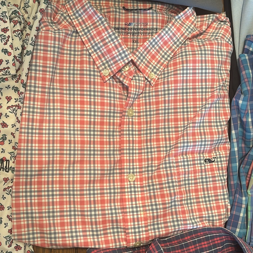 Assorted Men's Button-Down Shirts/Polos- Bundle - image 5